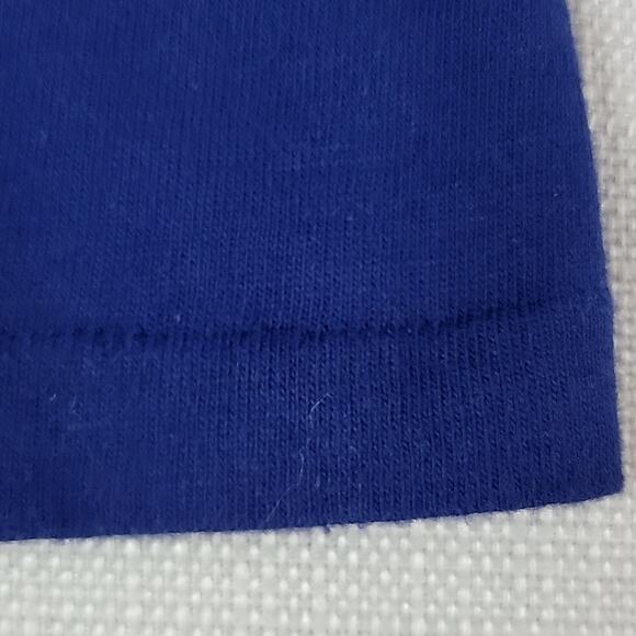 Champion Vintage 1980s Los Angeles Rams Single Stitch Blue Shirt S - Picture 8 of 13